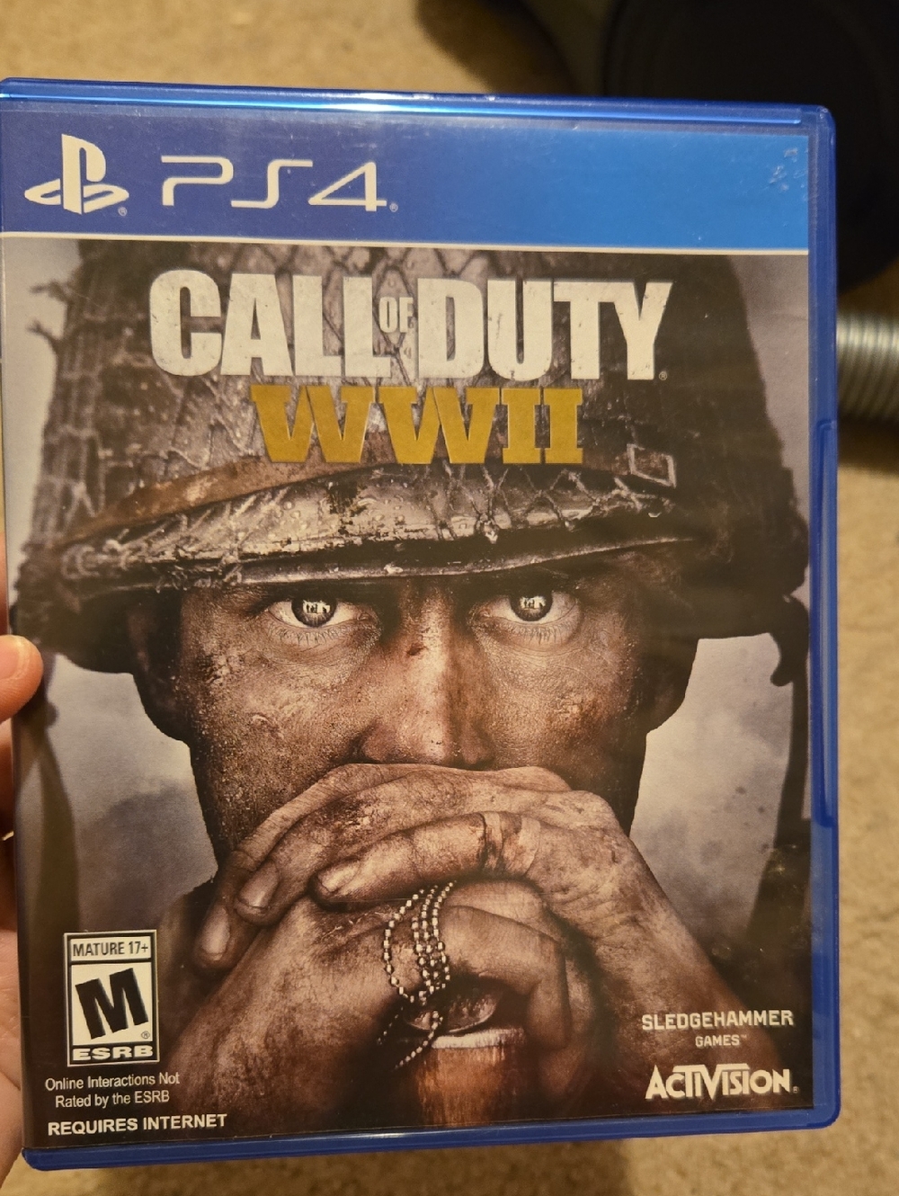 Call of Duty WWII PS4 Game - - Blue